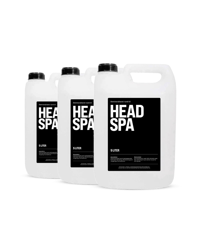 Demineraliseeritud vesi - Head Spa ja juukseaurutite jaoks 15L
